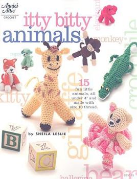 Paperback Itty-Bitty Animals Book