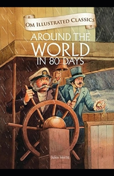 Paperback Around the World in 80 Days illustrated Book