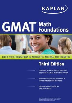 Paperback Kaplan GMAT Math Foundations Book