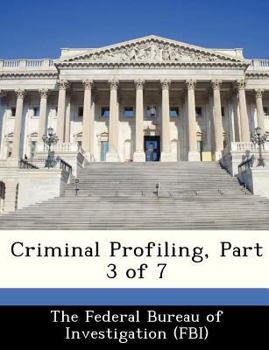 Paperback Criminal Profiling, Part 3 of 7 Book