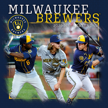 Calendar Milwaukee Brewers 2022 12x12 Team Wall Calendar Book