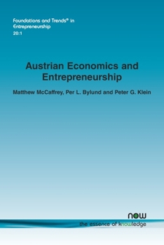 Paperback Austrian Economics and Entrepreneurship Book