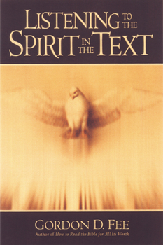 Paperback Listening to the Spirit in the Text Book