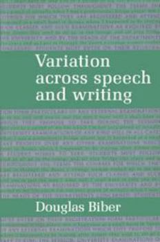 Electronics Variation Across Speech and Writing Book