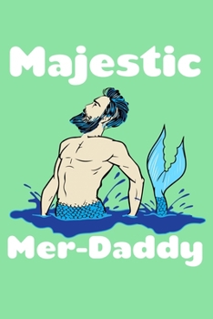 Paperback Majestic Merdaddy: Notebook Wide Rule Book