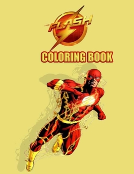 Paperback The Flash Coloring Book