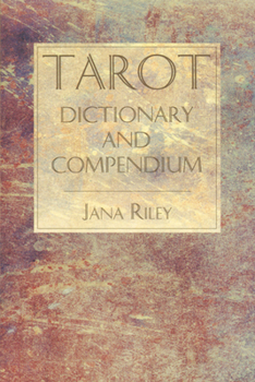 Paperback Tarot Dictionary and Compendium Book