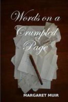 Paperback Words on a Crumpled Page Book