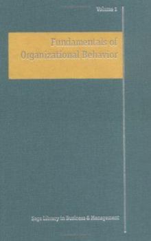 Hardcover Fundamentals of Organizational Behavior Book