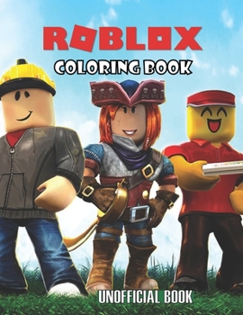 Paperback Roblox Coloring Book: Roblox Coloring Book: High Resolution Colouring pages, for kids ages Book