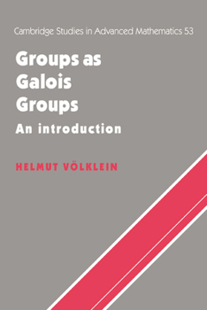 Hardcover Groups as Galois Groups: An Introduction Book