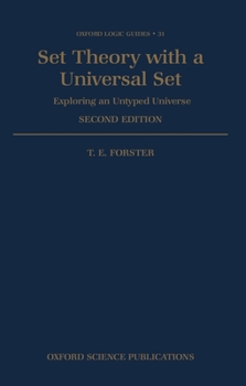 Hardcover Set Theory with a Universal Set Book