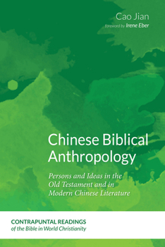 Hardcover Chinese Biblical Anthropology: Persons and Ideas in the Old Testament and in Modern Chinese Literature Book