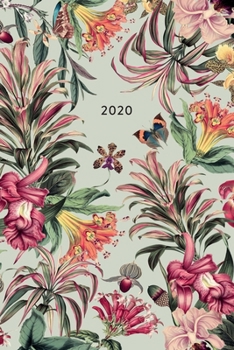 Terminplaner 2020: Botanischer Garten - Kalender, Monatsplaner und Wochenplaner für das Jahr 2020 im floralen Design | ca. DIN A5 (6x9''), 150 Seiten ... Notizen und als Organizer (German Edition)