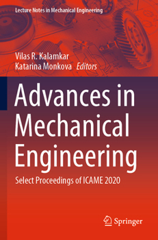 Paperback Advances in Mechanical Engineering: Select Proceedings of Icame 2020 Book
