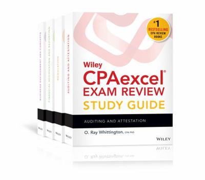 Paperback Wiley Cpaexcel Exam Review 2016 Study Guide January: Set Book