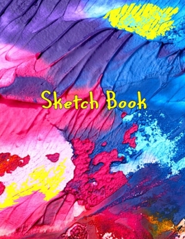 Paperback Sketch Book: 8.5" X 11", Large Notebook for Drawing, Doodling or Sketching, Painting, 109 Pages ( Personalized Artist Sketchbook an Book