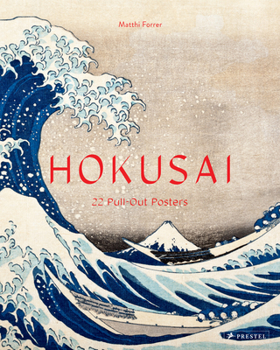 Paperback Hokusai: 22 Pull-Out Posters Book