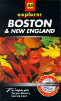 Paperback Explorer: Boston & New England (Explorers) Book