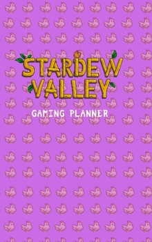 Hardcover Stardew Valley Gaming Planner and Checklist in Purple: 1.5v Book