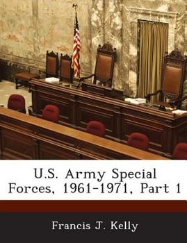 Paperback U.S. Army Special Forces, 1961-1971, Part 1 Book