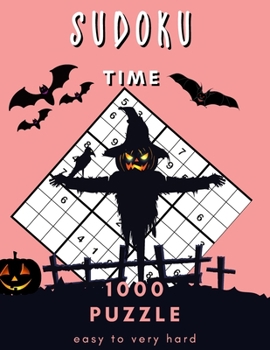 Paperback Sudoku Time: 1000 Puzzle Easy to Very Hard Book