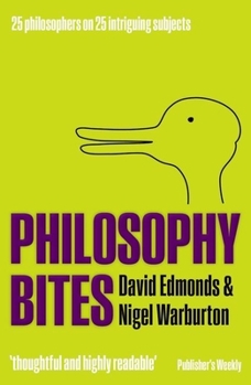 Hardcover Philosophy Bites Book