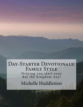 Paperback Day-Starter Devotionals: Family Style Book