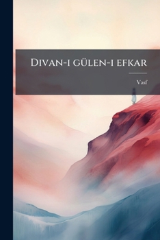 Paperback Divan-i gülen-i efkar [Turkish] Book