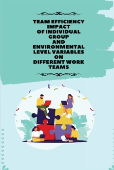 Paperback Team efficiency impact of individual group and environmental level variables on different work teams Book