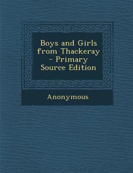 Paperback Boys and Girls from Thackeray Book