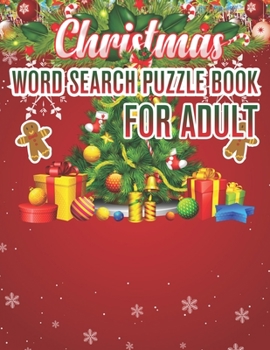 Christmas Word Search Puzzle book For Adult: Word Search Puzzle book (volume 1)
