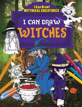 Paperback I Can Draw Witches Book