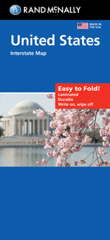 Map Rand McNally Easy to Fold: United States Laminated Map Book
