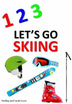 Board book 123 Let's Go Skiing Book