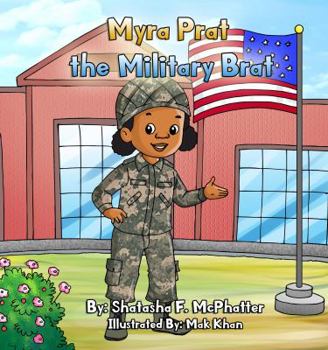 Paperback Myra Prat the Military Brat Book