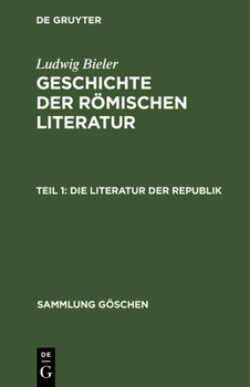 Hardcover Die Literatur der Republik [German] Book