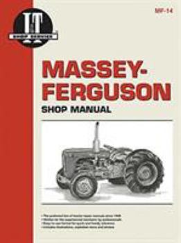 Paperback Massey-Ferguson Shop Manual Models To35 To35 Diesel F40+ Book