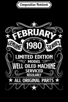 Composition Notebook: Vintage 1960 Original Parts Men Women - Birthday Journal/Notebook Blank Lined Ruled 6x9 100 Pages