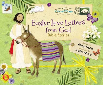 Hardcover Easter Love Letters from God: Bible Stories Book