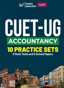 Paperback CUET-UG 2023 10 Practice Sets - Accountancy - (5 Mock Tests & 5 Solved Papers) Book