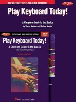 Paperback Play Keyboard Today Beginner's Pack (Includes Book/CD/DVD) - Proline Custom Version Book