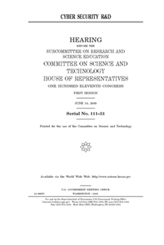 Paperback Cyber security R&D Book