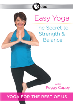 DVD Easy Yoga: Secret to Strength & Balance with Peggy Cappy Book