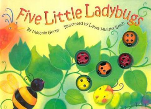 Hardcover Five Little Ladybugs Book