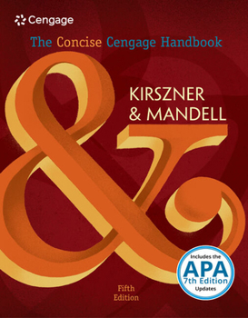 The Concise Cengage Handbook
