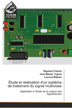 Paperback Étude et réalisation d'un système de traitement du signal multivoies [French] Book