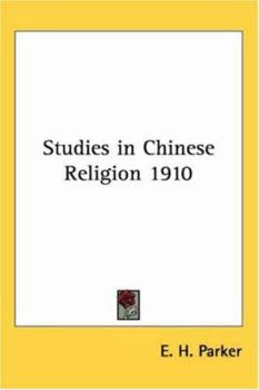 Paperback Studies in Chinese Religion 1910 Book