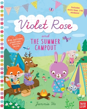 Paperback Violet Rose and the Summer Campout Book