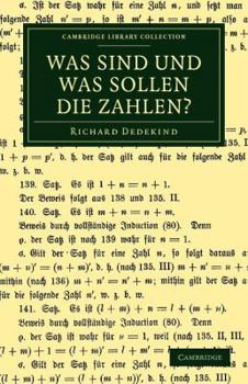 Paperback Was Sind Und Was Sollen Die Zahlen? Book